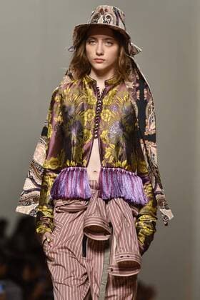 Milan Fashion Week, Women Spring Summer 2017. Etro catwalk Pictured: model  Copyright: xRiccardoxGiordanoxSickix