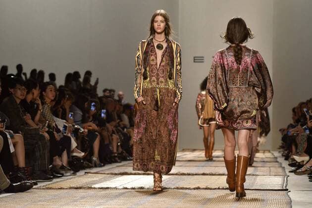 Milan Fashion Week, Women Spring Summer 2017. Etro catwalk Pictured: model  Copyright: xRiccardoxGiordanoxSickix