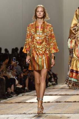 Milan Fashion Week, Women Spring Summer 2017. Etro catwalk Pictured: model  Copyright: xRiccardoxGiordanoxSickix