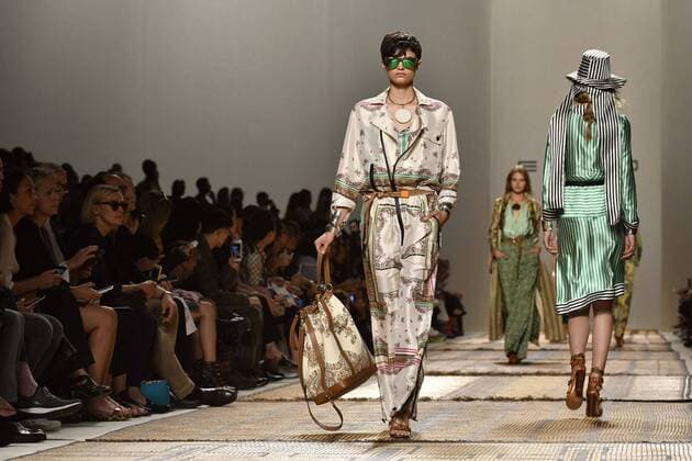 Milan Fashion Week, Women Spring Summer 2017. Etro catwalk Pictured: model  Copyright: xRiccardoxGiordanoxSickix