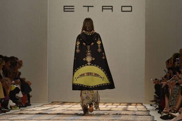 Milan Fashion Week, Women Spring Summer 2017. Etro catwalk Pictured: model  Copyright: xRiccardoxGiordanoxSickix
