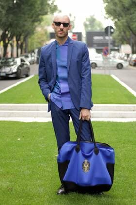 Street Style Outside The Armani Runway Show During The Milan Fashion Week Womenswear Spring-Summer 2017  Copyright: xPaoloxDilettox