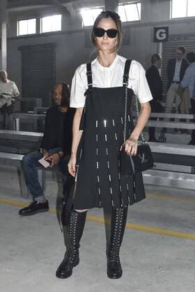 Milan Fashion Week, Women Spring Summer 2017. DIESEL BLACK GOLD front row Pictured:  Copyright: xRiccardoxGiordanoxSickix