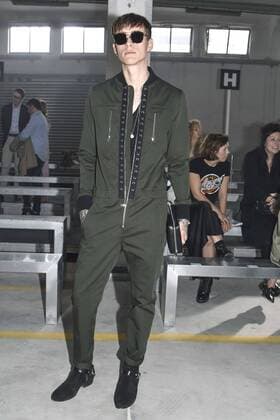 Milan Fashion Week, Women Spring Summer 2017. DIESEL BLACK GOLD front row Pictured: Simon Nygard  Copyright: xRiccardoxGiordanoxSickix