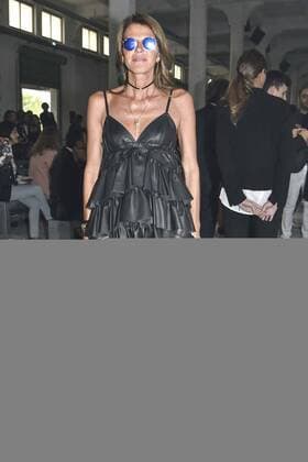 Milan Fashion Week, Women Spring Summer 2017. DIESEL BLACK GOLD front row Pictured: Anna Dello Russo  Copyright: xRiccardoxGiordanoxSickix