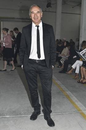 Milan Fashion Week, Women Spring Summer 2017. DIESEL BLACK GOLD front row Pictured: Carlo Capasa  Copyright: xRiccardoxGiordanoxSickix