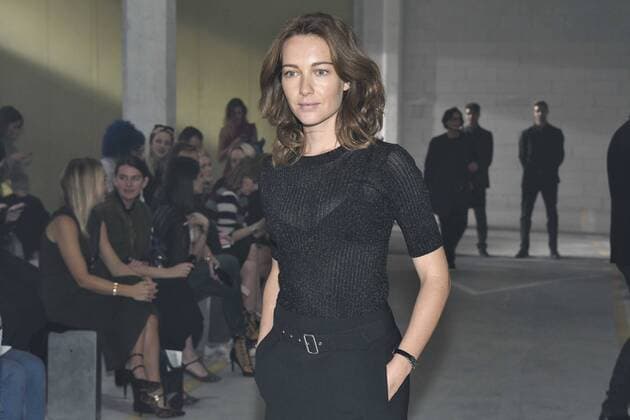 Milan Fashion Week, Women Spring Summer 2017. DIESEL BLACK GOLD front row Pictured: Cristiana Capotondi  Copyright: xRiccardoxGiordanoxSickix