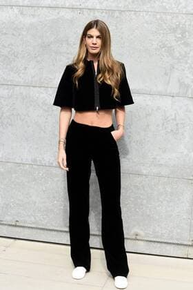 Milan Fashion Week, Women Spring Summer 2017. GIORGIO ARMANI arrivals Pictured: Bianca Brancolino  Copyright: xSimonaxChiocciaxSickix