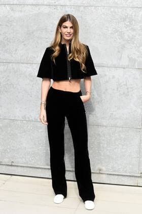 Milan Fashion Week, Women Spring Summer 2017. GIORGIO ARMANI arrivals Pictured: Bianca Brancolino  Copyright: xSimonaxChiocciaxSickix