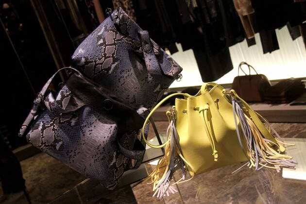 Mailand Fashion Week - Me Fui Taschen Milano, new collection presentation Me Fui bags Spring-Summer 2017. In the photo: the bags  Copyright: xPaoloxDilettox
