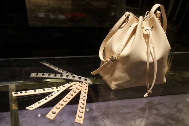 Mailand Fashion Week - Me Fui Taschen Milano, new collection presentation Me Fui bags Spring-Summer 2017. In the photo: the bags  Copyright: xPaoloxDilettox