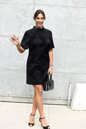 Milan Fashion Week, Women Spring Summer 2017. GIORGIO ARMANI arrivals Pictured: Flavia Pennetta  Copyright: xSimonaxChiocciaxSickix