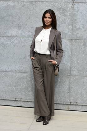 Milan Fashion Week, Women Spring Summer 2017. GIORGIO ARMANI arrivals Pictured: Ilaria Spada  Copyright: xSimonaxChiocciaxSickix