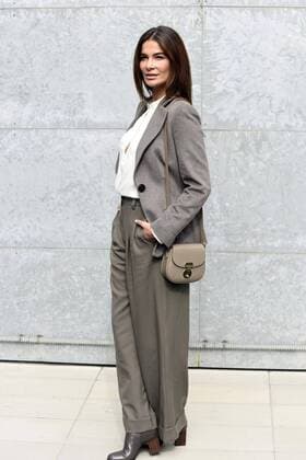 Milan Fashion Week, Women Spring Summer 2017. GIORGIO ARMANI arrivals Pictured: Ilaria Spada  Copyright: xSimonaxChiocciaxSickix