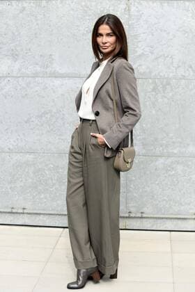 Milan Fashion Week, Women Spring Summer 2017. GIORGIO ARMANI arrivals Pictured: Ilaria Spada  Copyright: xSimonaxChiocciaxSickix