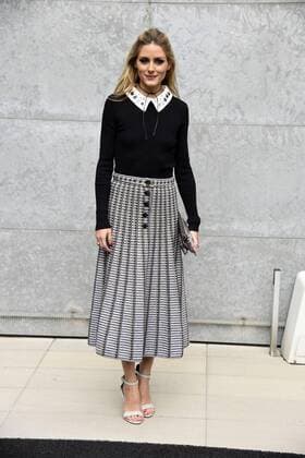 Milan Fashion Week, Women Spring Summer 2017. GIORGIO ARMANI arrivals Pictured: Olivia Palermo  Copyright: xSimonaxChiocciaxSickix