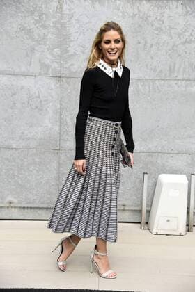 Milan Fashion Week, Women Spring Summer 2017. GIORGIO ARMANI arrivals Pictured: Olivia Palermo  Copyright: xSimonaxChiocciaxSickix