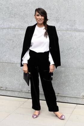 Milan Fashion Week, Women Spring Summer 2017. GIORGIO ARMANI arrivals Pictured: Paola Maugeri  Copyright: xSimonaxChiocciaxSickix
