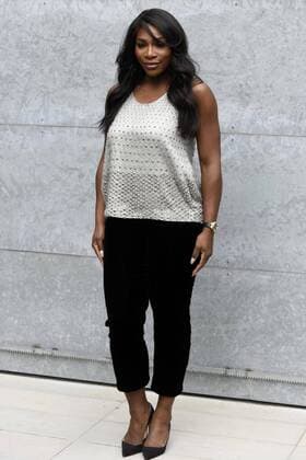 Milan Fashion Week, Women Spring Summer 2017. GIORGIO ARMANI arrivals Pictured: Serena Williams  Copyright: xSimonaxChiocciaxSickix