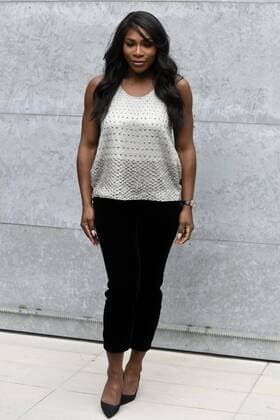 Milan Fashion Week, Women Spring Summer 2017. GIORGIO ARMANI arrivals Pictured: Serena Williams  Copyright: xSimonaxChiocciaxSickix