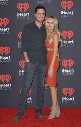 September 23, 2016 - Las Vegas, Nevada, United States of America - Bachelor contestants Ben Higgins and Lauren Bushnell attend the iHeartRadio Music Festival on September 23, 2016 at the T-Mobile Arena in Las Vegas, Nevada. Las Vegas United States of America - ZUMAt114