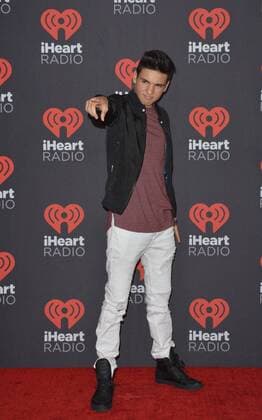 September 23, 2016 - Las Vegas, Nevada, United States of America - Singer Daniel Skye attends the iHeartRadio Music Festival on September 23, 2016 at the T-Mobile Arena in Las Vegas, Nevada. Las Vegas United States of America - ZUMAt114