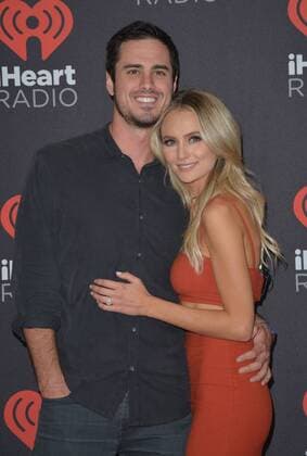 September 23, 2016 - Las Vegas, Nevada, United States of America - Bachelor contestants Ben Higgins and Lauren Bushnell attend the iHeartRadio Music Festival on September 23, 2016 at the T-Mobile Arena in Las Vegas, Nevada. Las Vegas United States of America - ZUMAt114