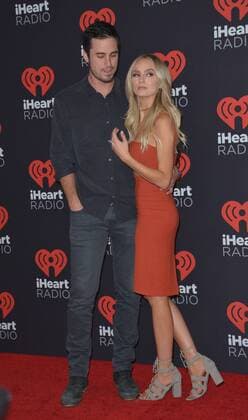 September 23, 2016 - Las Vegas, Nevada, United States of America - Bachelor contestants Ben Higgins and Lauren Bushnell attend the iHeartRadio Music Festival on September 23, 2016 at the T-Mobile Arena in Las Vegas, Nevada. Las Vegas United States of America - ZUMAt114