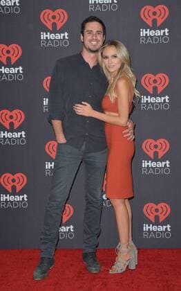 September 23, 2016 - Las Vegas, Nevada, United States of America - Bachelor contestants Ben Higgins and Lauren Bushnell attend the iHeartRadio Music Festival on September 23, 2016 at the T-Mobile Arena in Las Vegas, Nevada. Las Vegas United States of America - ZUMAt114
