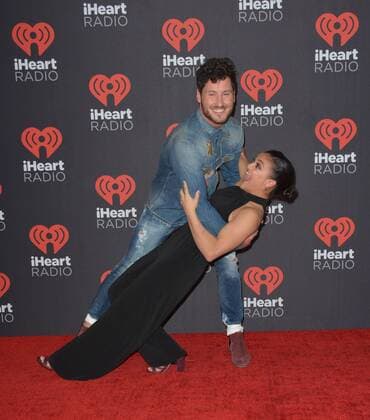 September 23, 2016 - Las Vegas, Nevada, United States of America - Dancer Valentin Chmerkovskiy and Olympian Laurie Hernandez attend the iHeartRadio Music Festival on September 23, 2016 at the T-Mobile Arena in Las Vegas, Nevada. Las Vegas United States of America - ZUMAt114