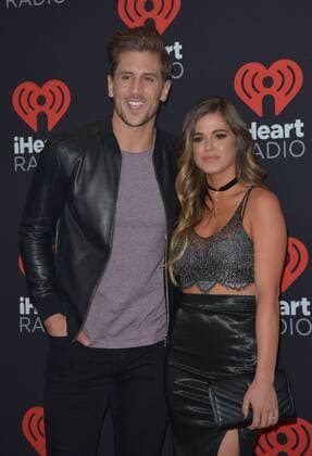 September 23, 2016 - Las Vegas, Nevada, United States of America - Bachelorette JoJo Fletcher and Jordan Rodgers attend the iHeartRadio Music Festival on September 23, 2016 at the T-Mobile Arena in Las Vegas, Nevada. Las Vegas United States of America - ZUMAt114