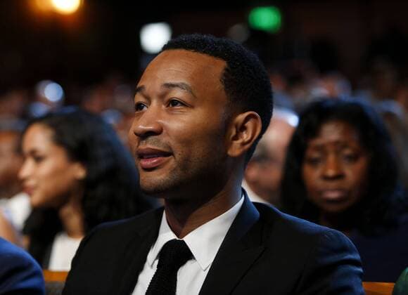 Eröffnung des Smithsonian Museums für Afro-Amerikanische Musik in Washington September 23, 2016 - Washington, District of Columbia, United States of America - Singer John Legend attends a performance at the Kennedy Center called Taking the Stage; African American Music and Stories that Changed America, an event celebrating the opening of the Smithsonian National Museum of African American History and Culture, September 23, 2016, Washington, DC. US President Barack Obama and First Lady Michelle Obama (unseen) also attend the event..Credit: Pool via CNP Washington United States of America - ZUMAs152