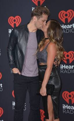 September 23, 2016 - Las Vegas, Nevada, United States of America - Bachelorette JoJo Fletcher and Jordan Rodgers attend the iHeartRadio Music Festival on September 23, 2016 at the T-Mobile Arena in Las Vegas, Nevada. Las Vegas United States of America - ZUMAt114