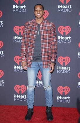 September 23, 2016 - Las Vegas, NV, United States - 23 September 2016 - Las Vegas, NV - CJ McCollum. 2016 iHeart Radio Music Festival Photo Room at T-Mobile Arena. Photo Credit: MJT AdMedia Las Vegas United States - ZUMAa123