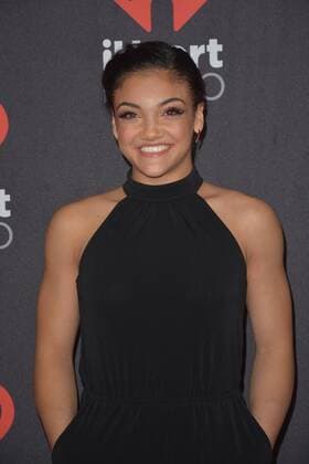 September 23, 2016 - Las Vegas, Nevada, United States of America - Olympian Laurie Hernandez attends the iHeartRadio Music Festival on September 23, 2016 at the T-Mobile Arena in Las Vegas, Nevada. Las Vegas United States of America - ZUMAt114