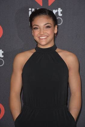 September 23, 2016 - Las Vegas, Nevada, United States of America - Olympian Laurie Hernandez attends the iHeartRadio Music Festival on September 23, 2016 at the T-Mobile Arena in Las Vegas, Nevada. Las Vegas United States of America - ZUMAt114