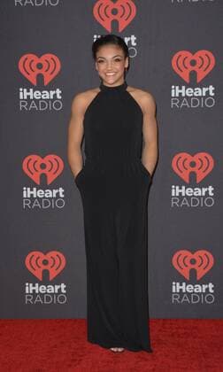 September 23, 2016 - Las Vegas, Nevada, United States of America - Olympian Laurie Hernandez attends the iHeartRadio Music Festival on September 23, 2016 at the T-Mobile Arena in Las Vegas, Nevada. Las Vegas United States of America - ZUMAt114