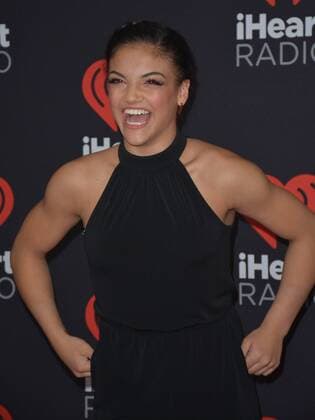 September 23, 2016 - Las Vegas, Nevada, United States of America - Olympian Laurie Hernandez attends the iHeartRadio Music Festival on September 23, 2016 at the T-Mobile Arena in Las Vegas, Nevada. Las Vegas United States of America - ZUMAt114