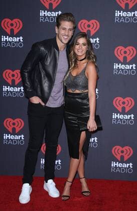 September 23, 2016 - Las Vegas, NV, United States - 23 September 2016 - Las Vegas, NV - Jordan Rodgers,JoJo Fletcher. 2016 iHeart Radio Music Festival Photo Room at T-Mobile Arena. Photo Credit: MJT AdMedia Las Vegas United States - ZUMAa123