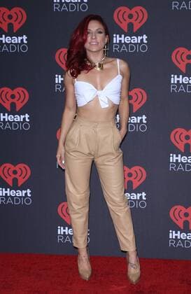 September 23, 2016 - Las Vegas, NV, United States - 23 September 2016 - Las Vegas, NV - Sharna Burgess. 2016 iHeart Radio Music Festival Photo Room at T-Mobile Arena. Photo Credit: MJT AdMedia Las Vegas United States - ZUMAa123