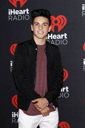 Singer Daniel Skye arrives for the iHeartRadio Music Festival at the T-Mobile Arena in Las Vegas, Nevada on September 23, 2016.  LVP2016092327 JAMESxATOA