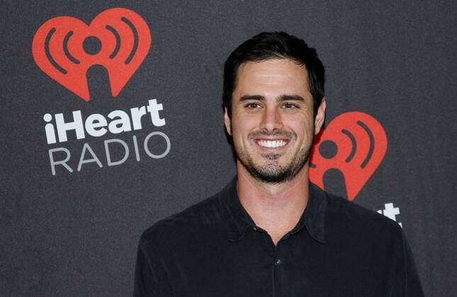 Reality tv star Ben Higgins arrives for the iHeartRadio Music Festival at the T-Mobile Arena in Las Vegas, Nevada on September 23, 2016.  LVP2016092338 JAMESxATOA