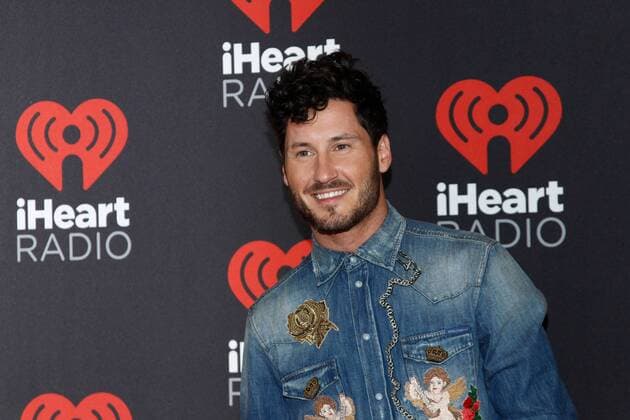 Val Chmerkovskiy arrives for the iHeartRadio Music Festival at the T-Mobile Arena in Las Vegas, Nevada on September 23, 2016.  LVP2016092352 JAMESxATOA