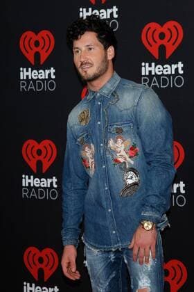 Val Chmerkovskiy arrives for the iHeartRadio Music Festival at the T-Mobile Arena in Las Vegas, Nevada on September 23, 2016.  LVP2016092350 JAMESxATOA