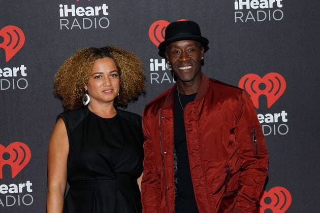 Bridgid Coulter and Don Cheadle arrive for the iHeartRadio Music Festival at the T-Mobile Arena in Las Vegas, Nevada on September 23, 2016.  LVP20160923112 JAMESxATOA