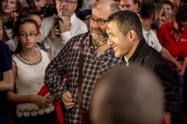 Radin Filmpremiere in Brüssel French actor and director Dany Boon pictured at the premiere of the movie Radin , of director Dany Boon, Friday 23 September 2016 in Kinepolis Brussels.  HATIMxKAGHAT 04939349