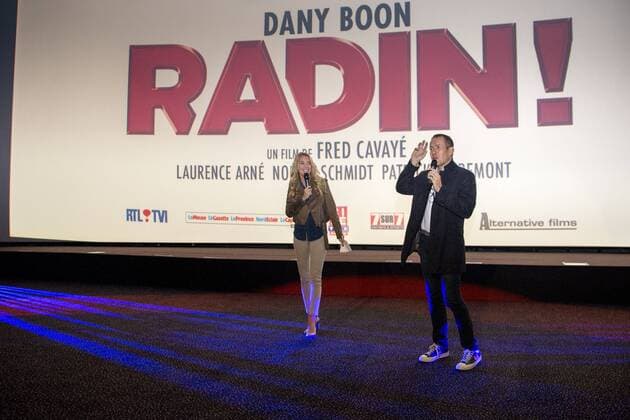 Radin Filmpremiere in Brüssel French actor and director Dany Boon pictured at the premiere of the movie Radin , of director Dany Boon, Friday 23 September 2016 in Kinepolis Brussels.  HATIMxKAGHAT 04939392
