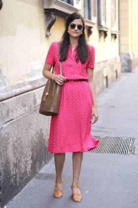 Alessandra Codinha posing outside the Blumarine Runway Show During The Milan Fashion Week Spring Summer 2017  Copyright: xPaoloxDilettox