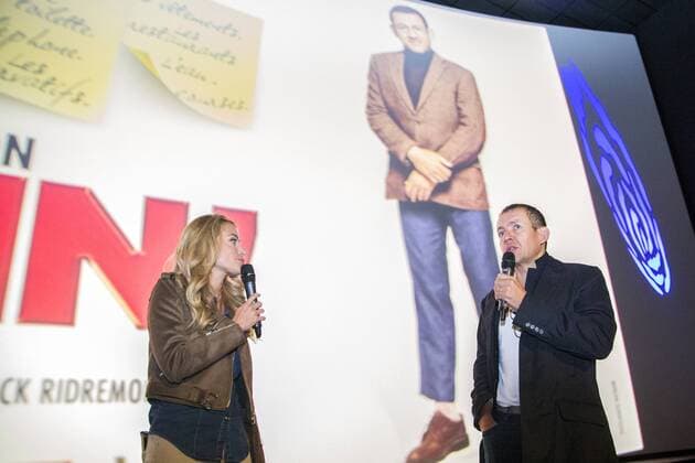 Radin Filmpremiere in Brüssel French actor and director Dany Boon pictured at the premiere of the movie Radin , of director Dany Boon, Friday 23 September 2016 in Kinepolis Brussels.  HATIMxKAGHAT 04939340