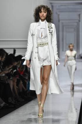 Milan Fashion Week, Women Spring Summer 2017. Milano, Moda Donna, Primavera Estate 2017. ERMANNO SCERVINO catwalk Pictured: model  Copyright: xRiccardoxGiordanoxSickix
